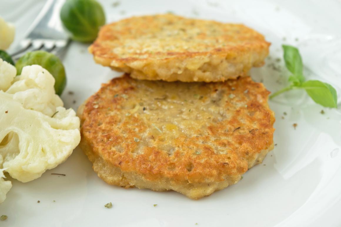 Currybratlinge mit roten Linsen und Sellerie