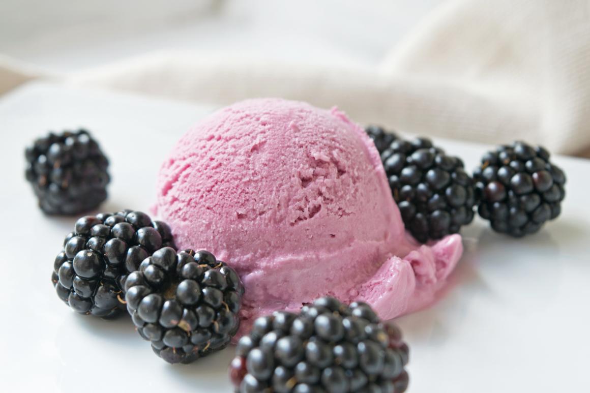Brombeer - Frozen Yoghurt