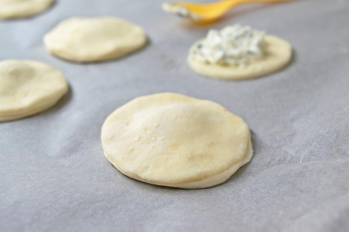 Frischkäse-Kräuter-Täschli