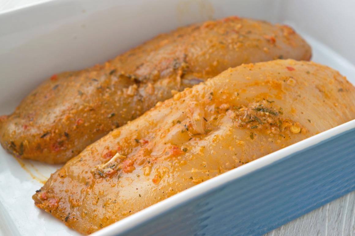Orangenmarinade