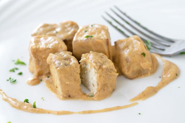 Glasierter Tofu