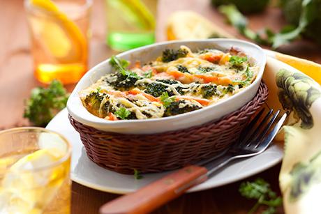 Fisch mit Broccoligratin