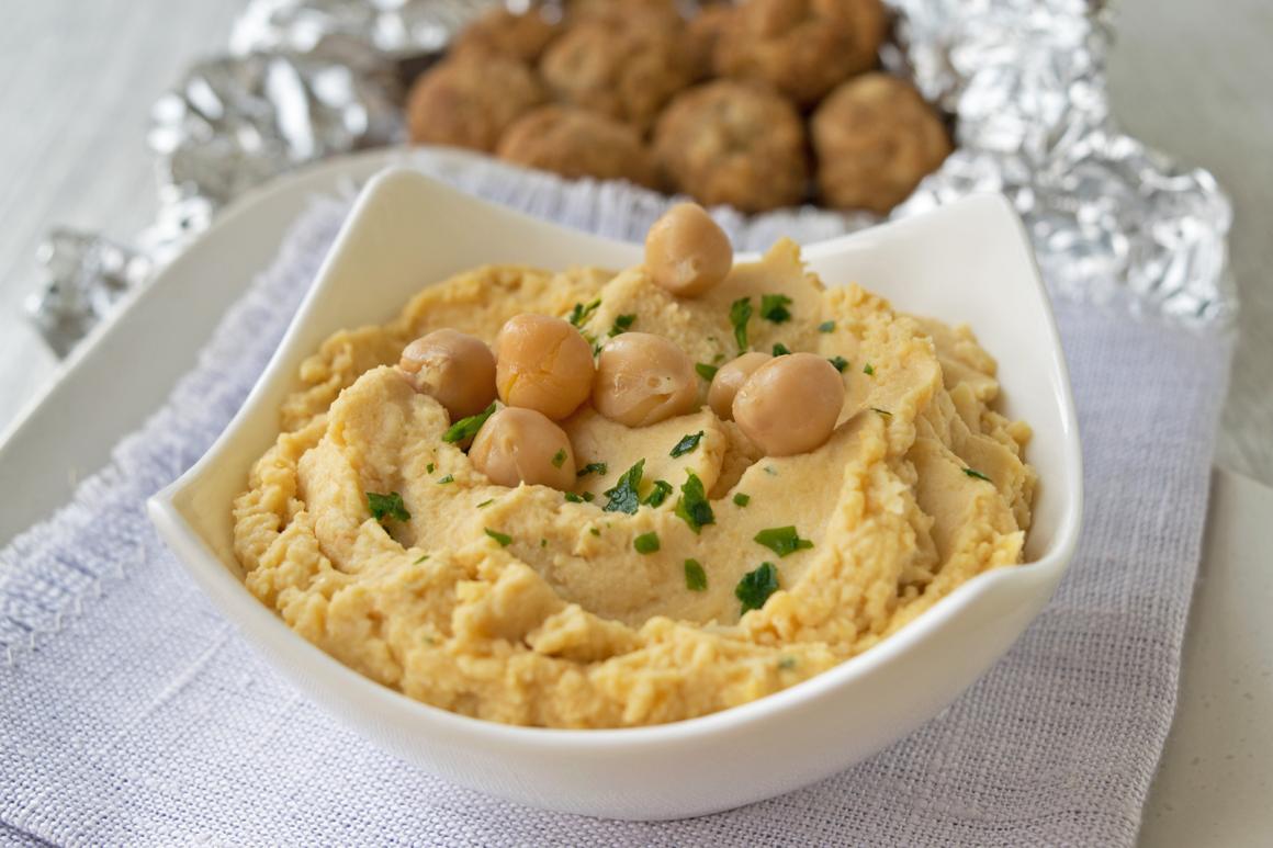 Kichererbsen-Dip-Sauce