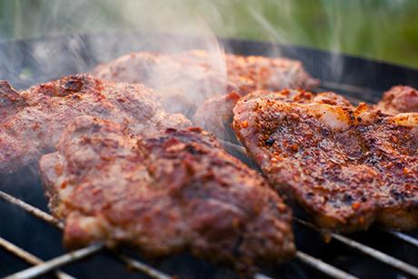 Grillierte Kalbsteaks