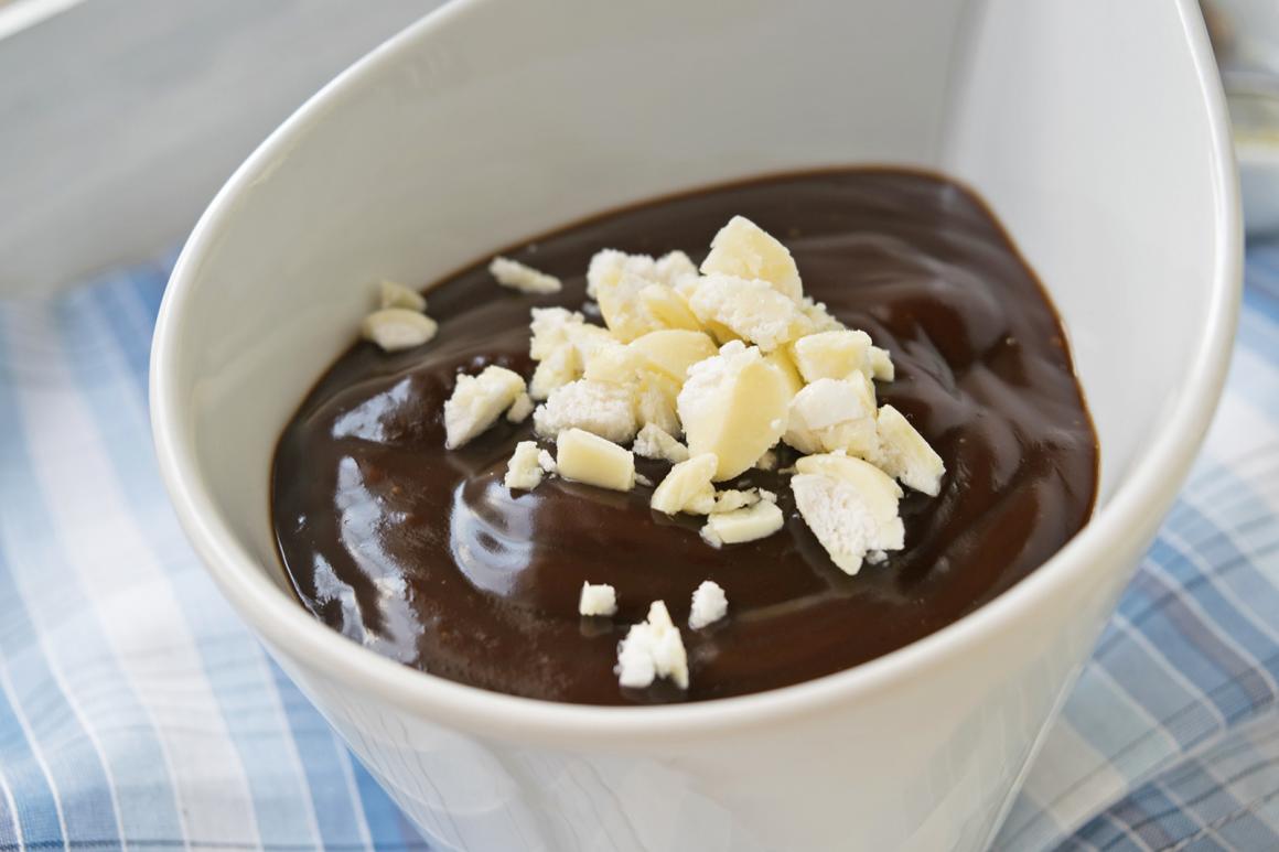 Chia Schokopudding mit Kokosmilch vegan