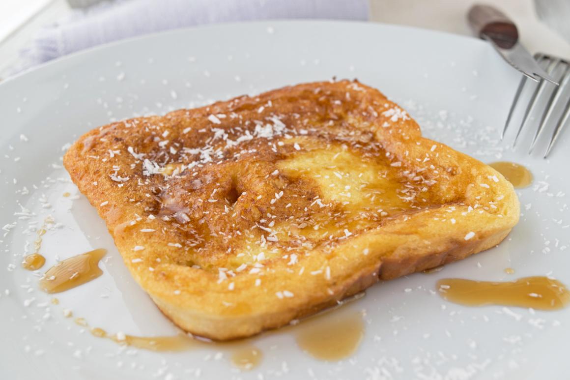 Kokosnuss-Honig-Toast