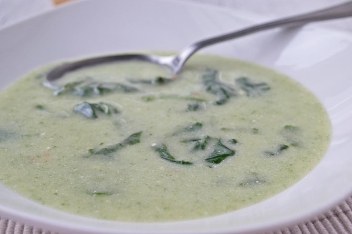 Spinat-Käse-Suppe