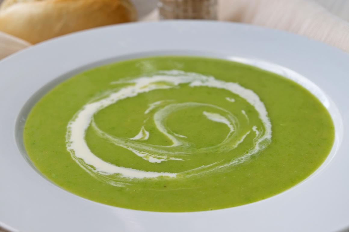 Grünerbsensuppe - Rezept