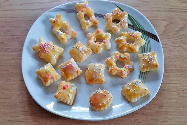 Blätterteig Nascherei