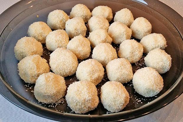 Himmlische Kokosmakronen