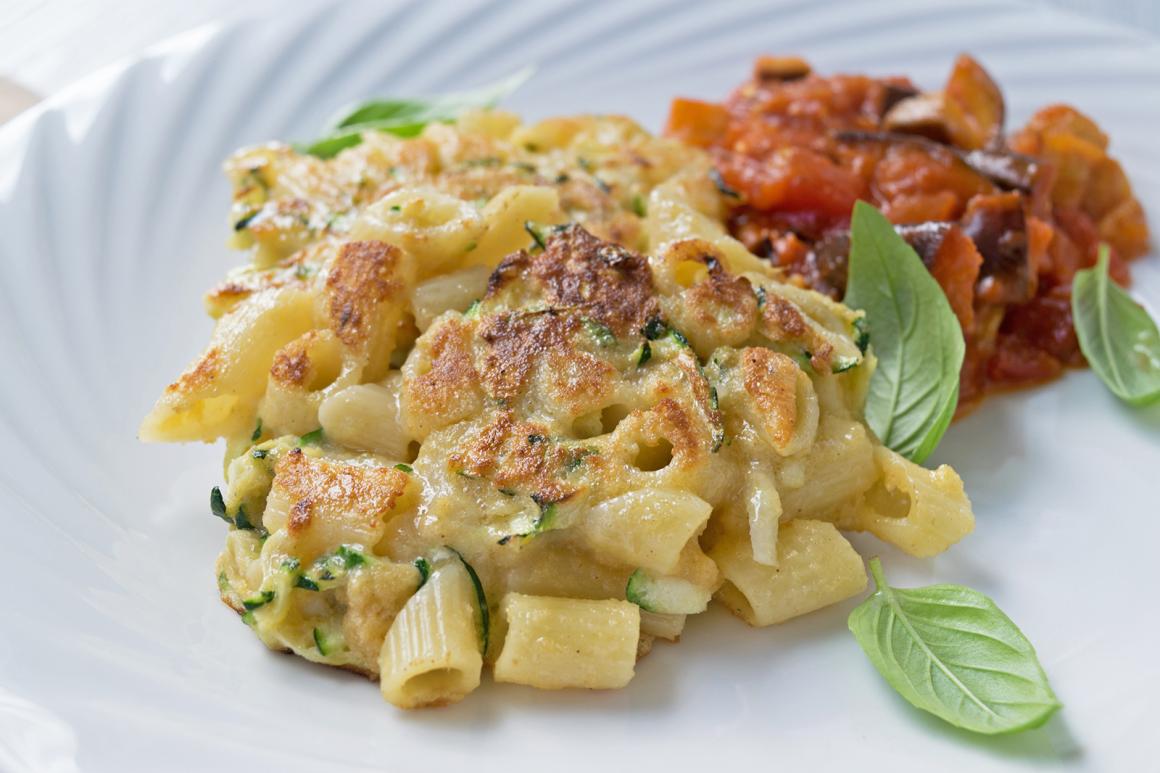 Zucchetti-Penne-Plätzli