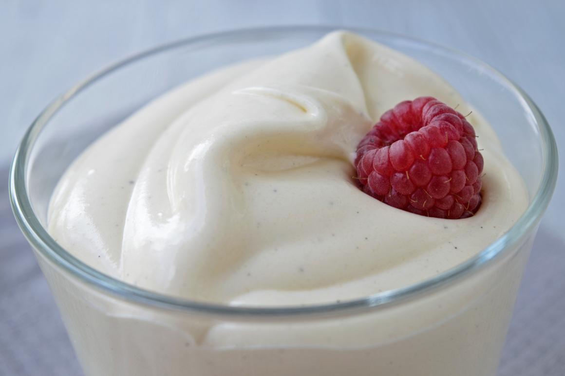 Weisses Toblerone-Schoggimousse