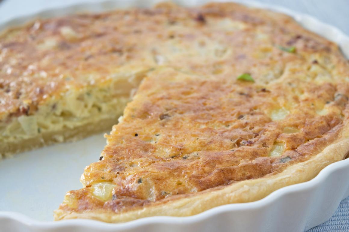 Kräuter-Käse-Quiche