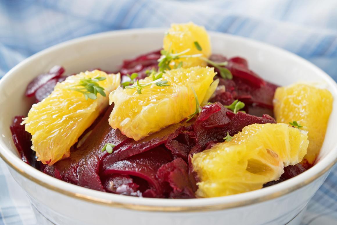 Randen - Salat mit Orangen