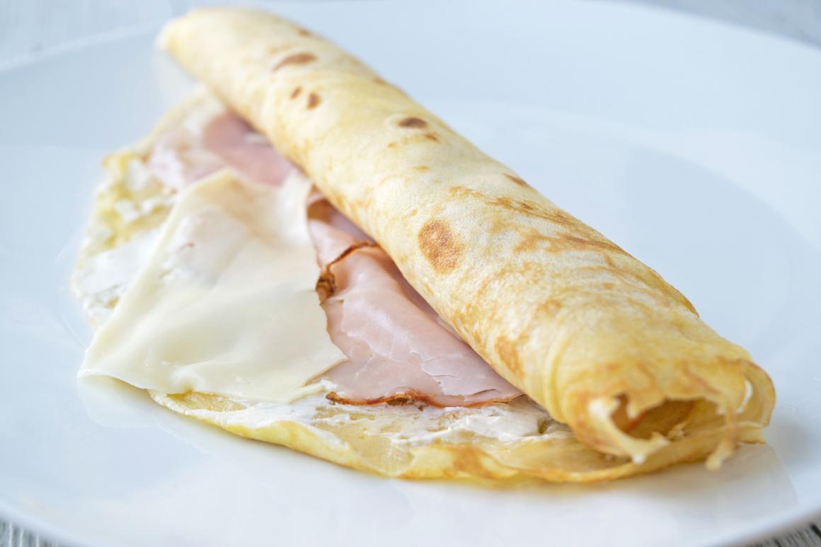 Bergkäse-Vollkorn-Crèpes