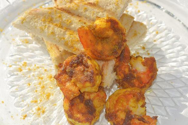 Gebratene Gambas