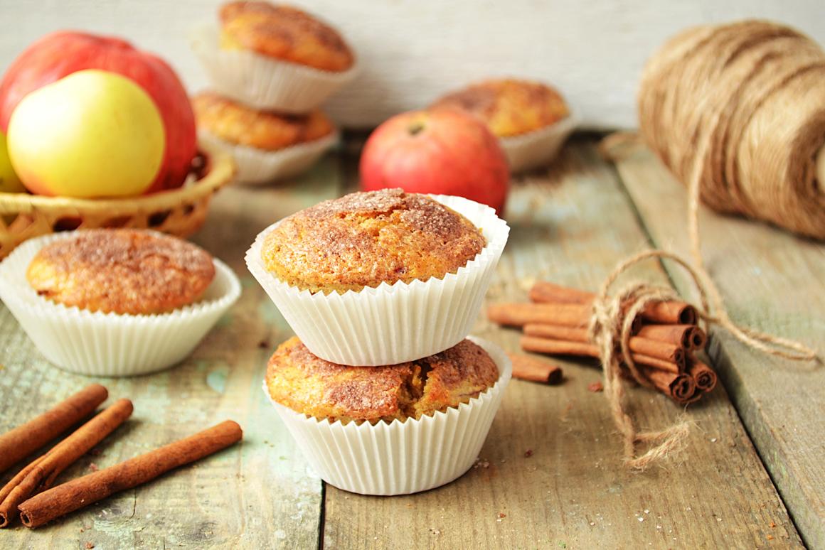 Apfel-Muffins