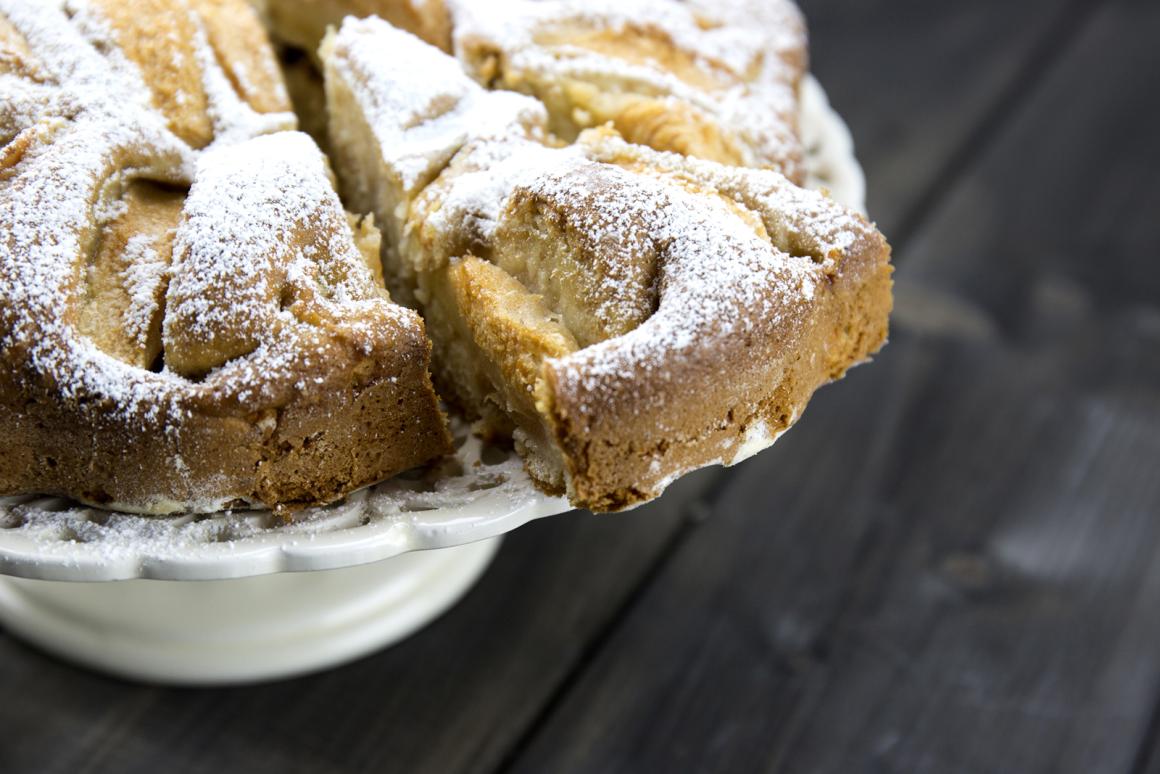 Apfel-Nusskuchen