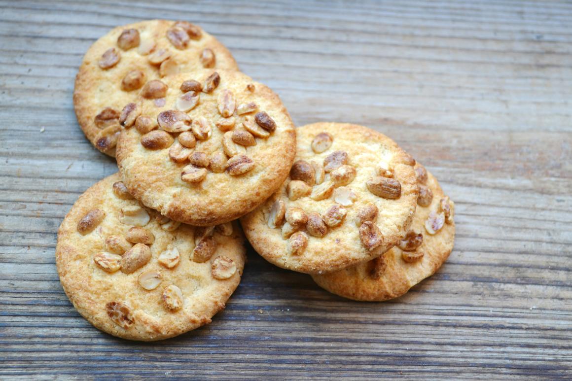 Erdnussbutter-Cookies