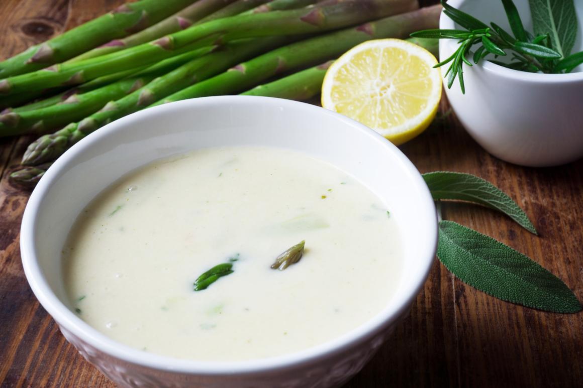 Spargelcremesuppe