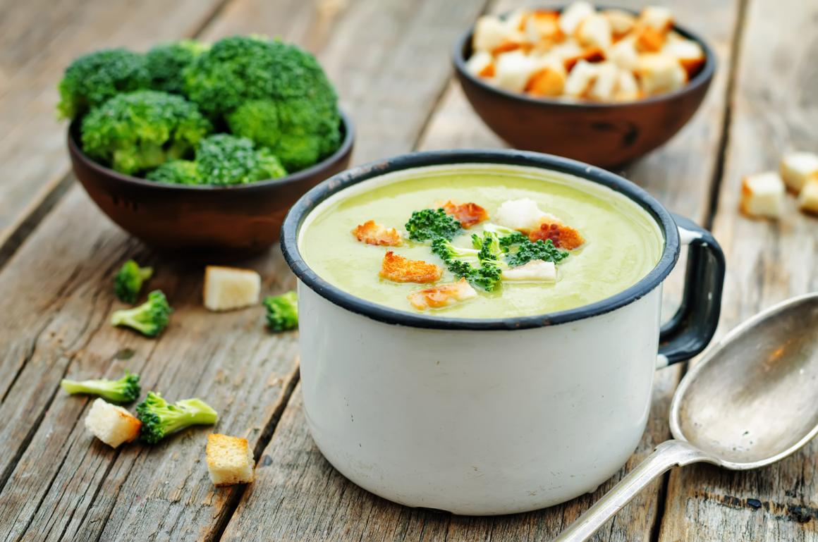 Broccolicremesuppe