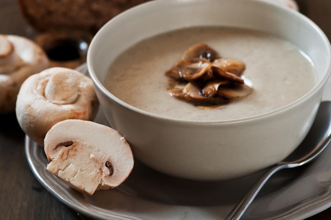 Champignonsuppe