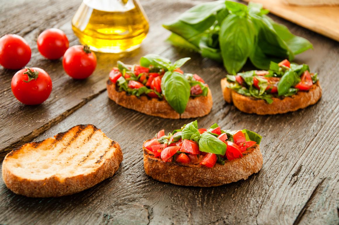 Vegetarische Bruschetta