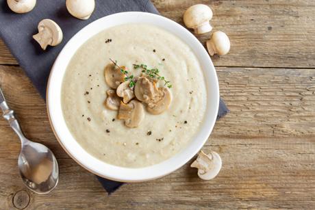 Champignonrahmsuppe