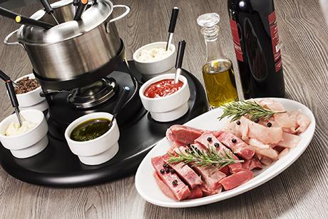 Fleisch-Fondue