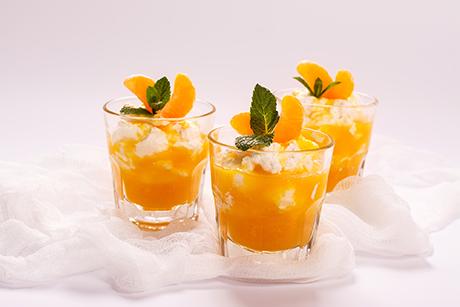 Orangencreme mit Mascarino