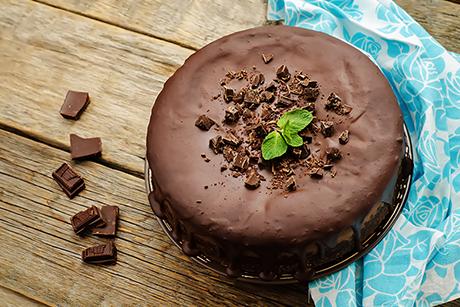 Biskuit-Schokoladetorte