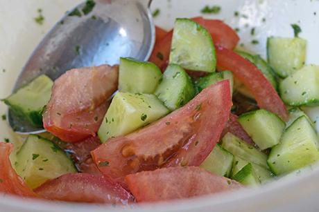 Salatdressing mit Honig