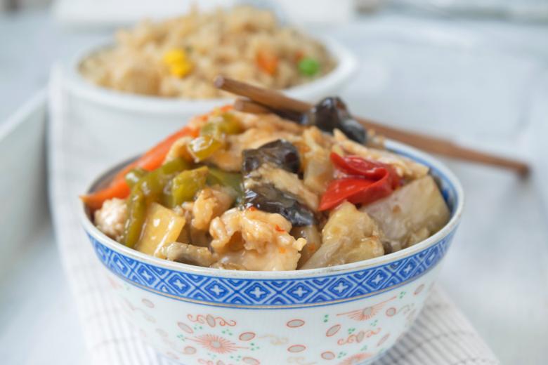 Pouletgeschnetzeltes China