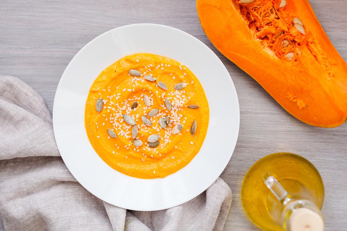 Kürbissuppe mit Anis