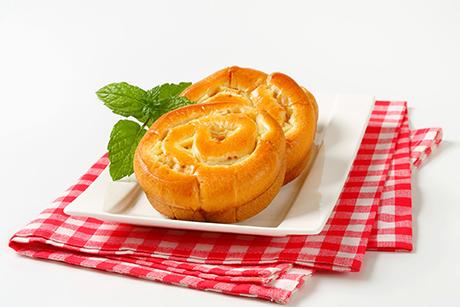 Apfel-Nuss-Schnecken