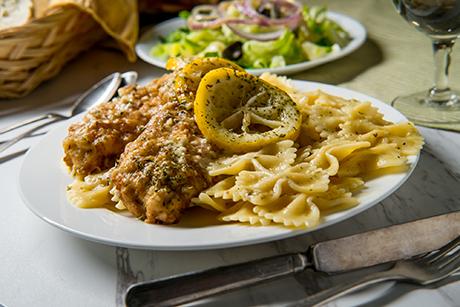Olivenschnitzel