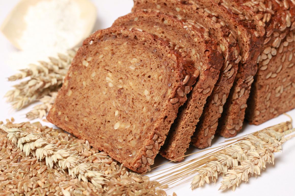 Einfaches Vollkornbrot