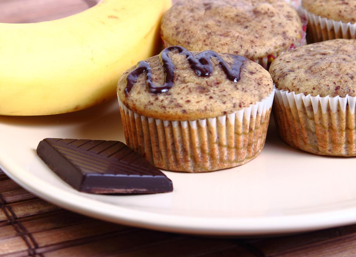 Schoko-Muffins Banana
