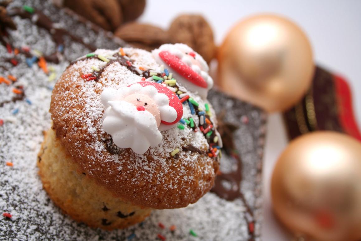 Weihnachtsmuffins