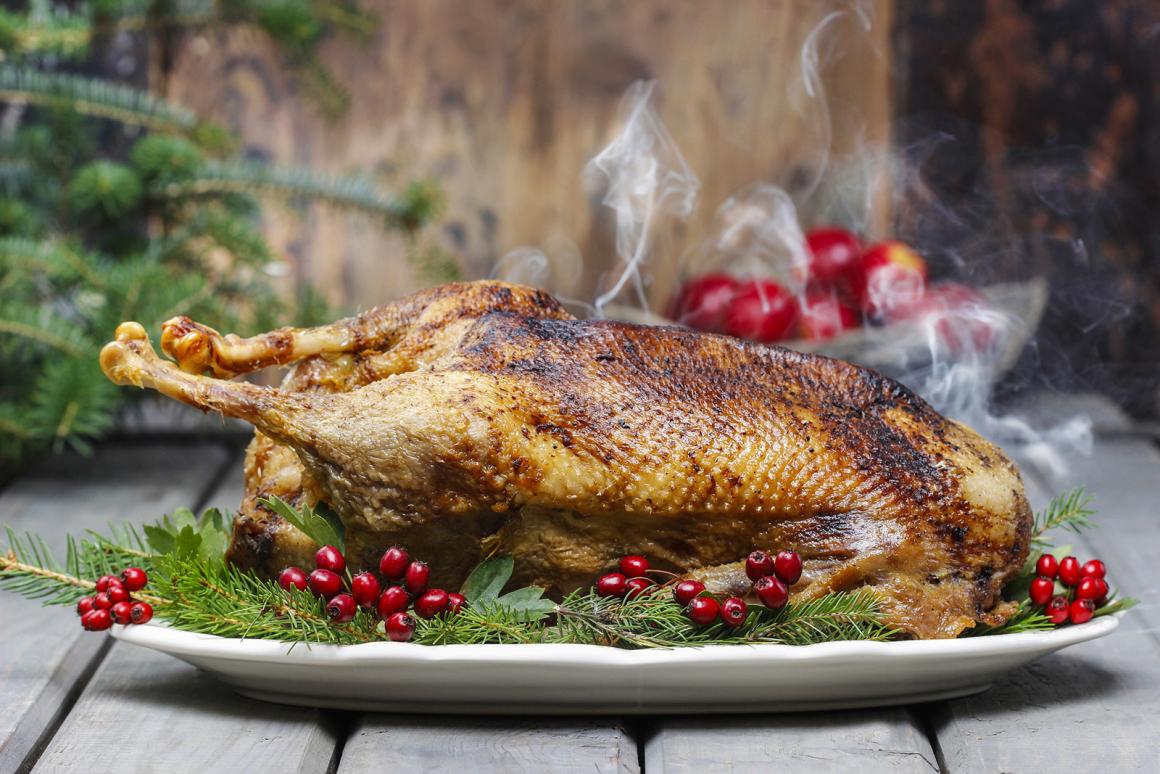Gänsebraten