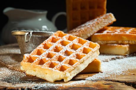 Einfache Waffeln