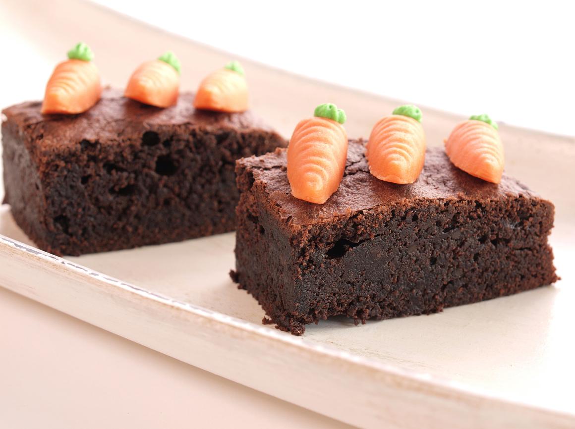 Oster-Brownies mit Rüebli