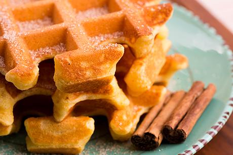 Knusprige Waffeln