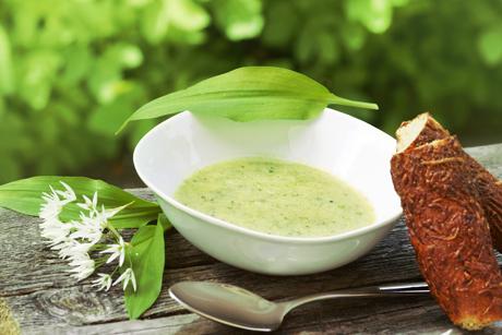 Bärlauchcremesuppe