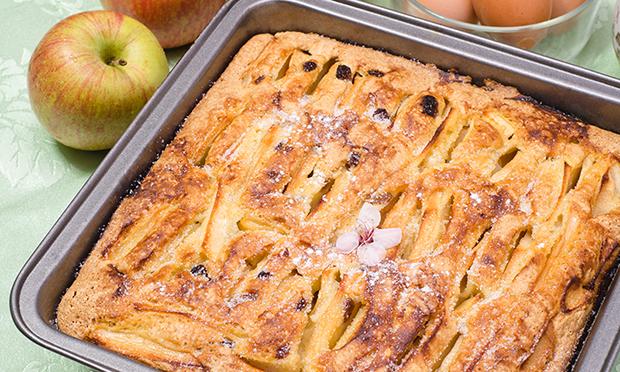 Apfelkuchen vom Blech