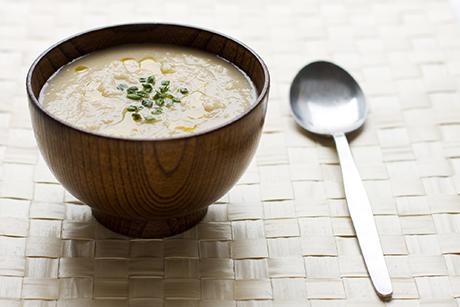 Cremige Kartoffelsuppe mit Rüebli