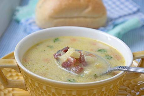 Deftige Kartoffelsuppe