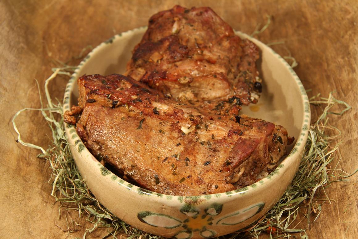 Wildschweinbraten