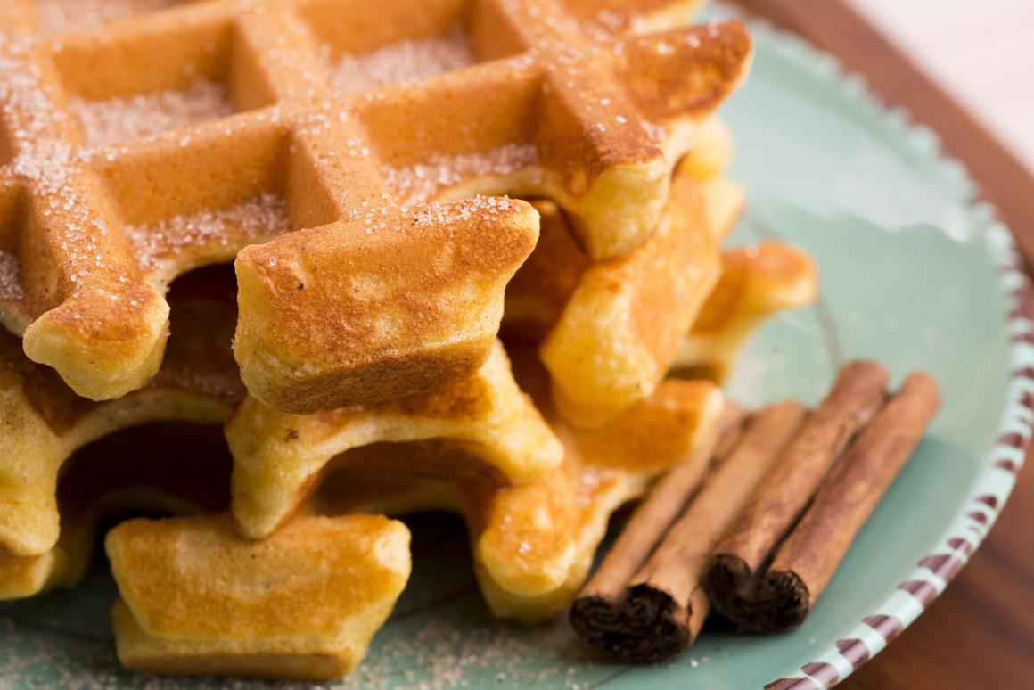Knusprige Waffeln