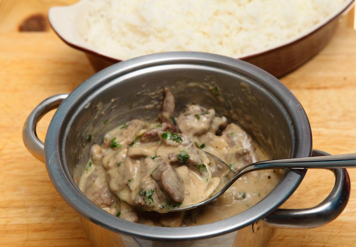 Stroganoff-Pfanne